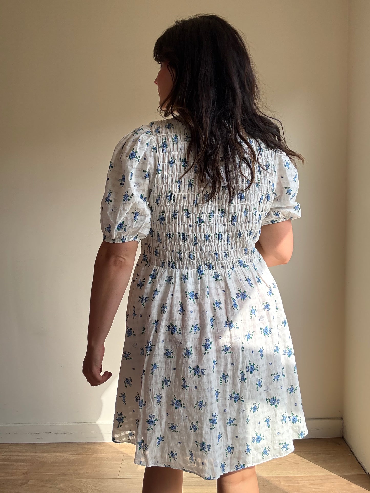 Glamourous (NEW) Floral Cotton Mini Dress, 12