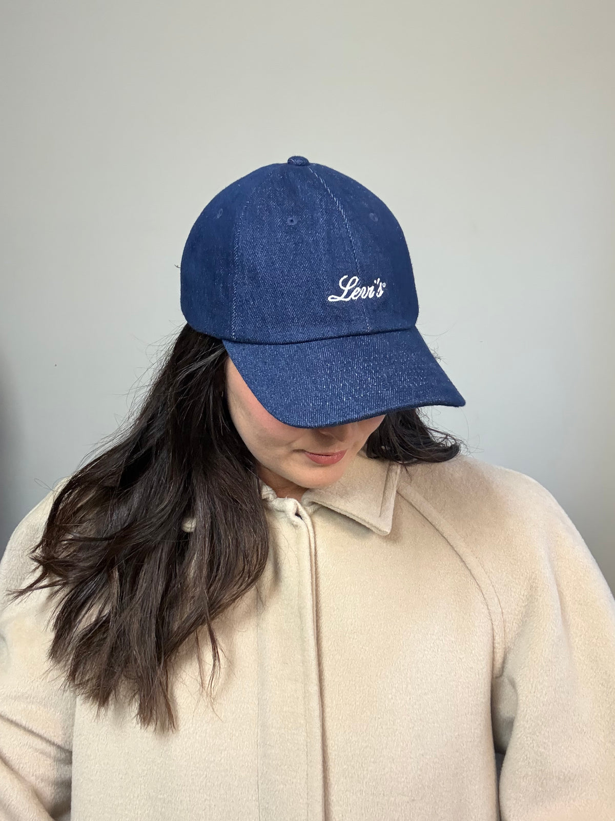 Levi's Denim Embroidered Cap