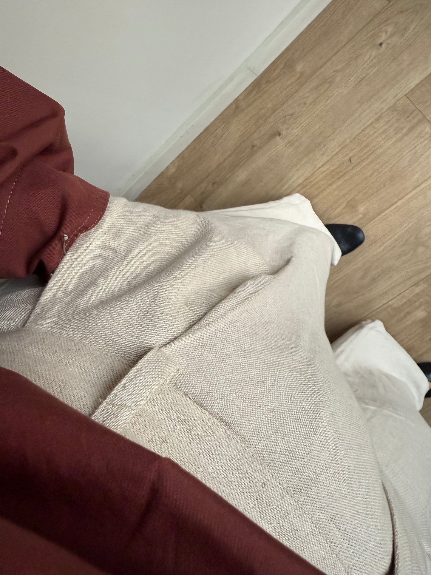 Albaray NEW Linen Twill Wide Leg Trousers, 16