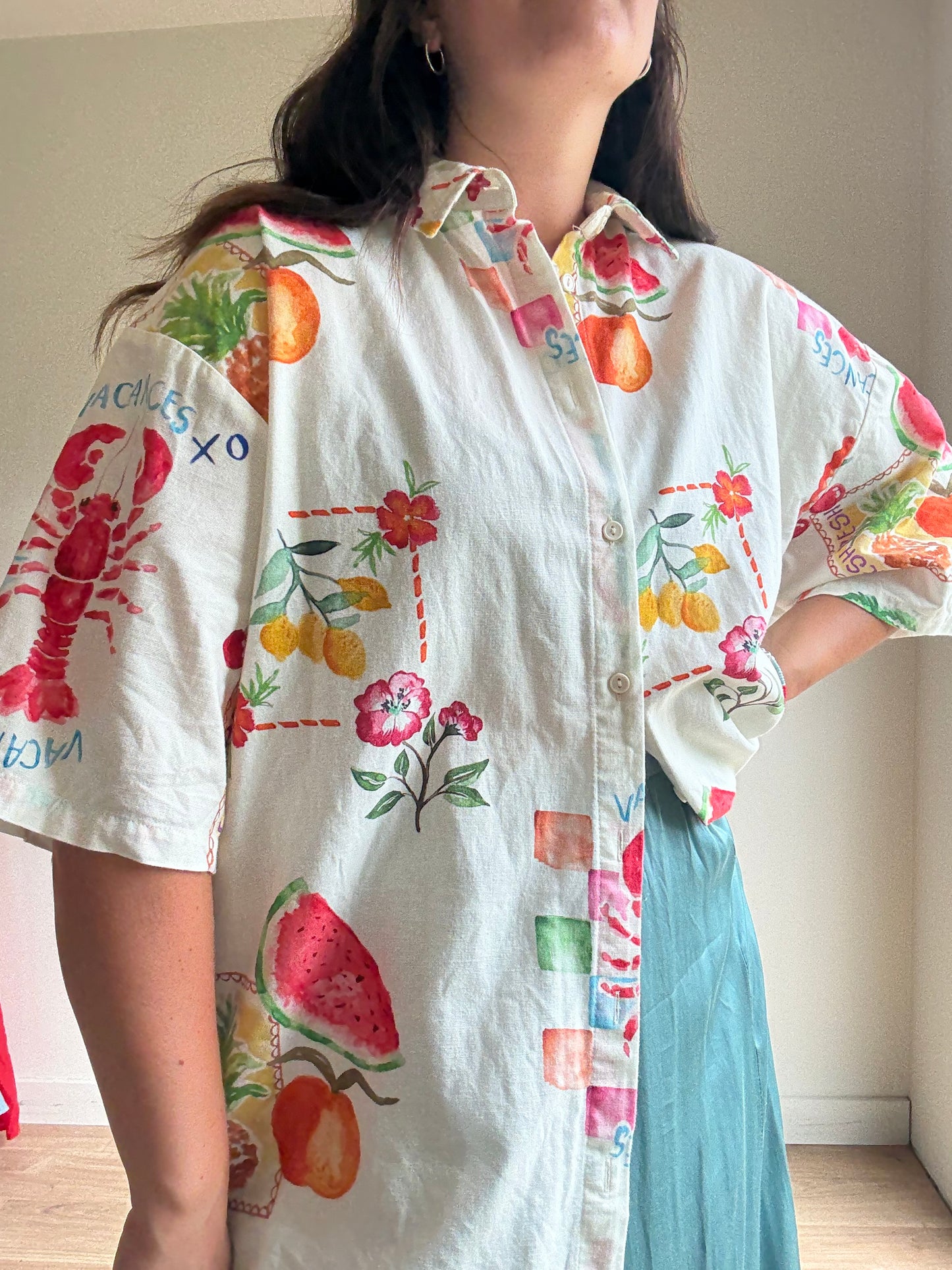 ASOS Design Printed Shirt, 16