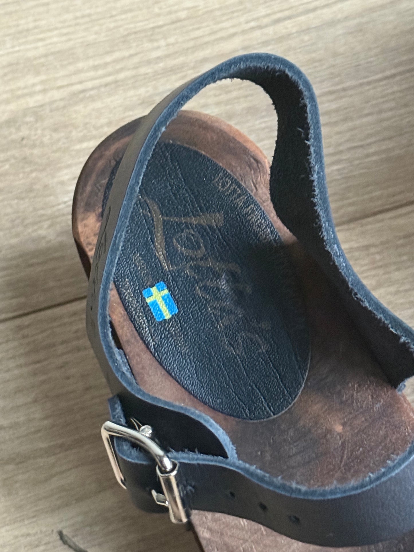 Leopard Lotta’s Clogs from Sweden, 40