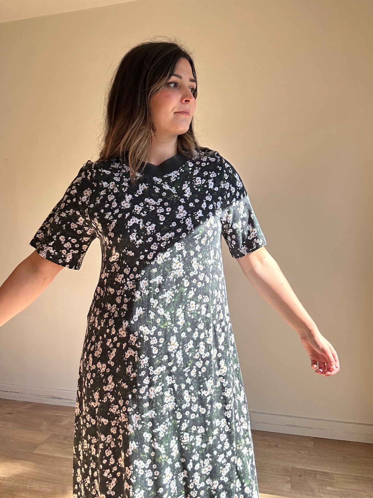 Kowtow Daisy Print Dress - Size M