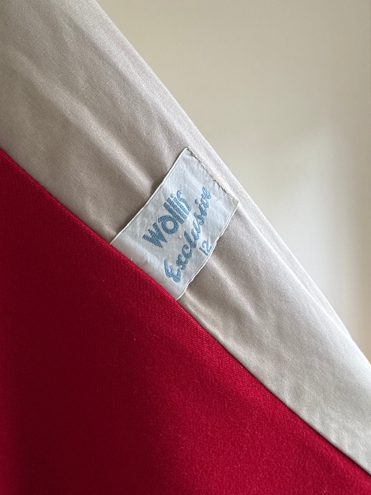 Vintage Wallis Wool Lined Trench Coat, XL