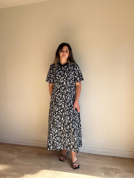 Kowtow Daisy Print Dress - Size M