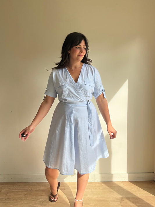 Weekend Max Mara Wrap Mini Dress, 12