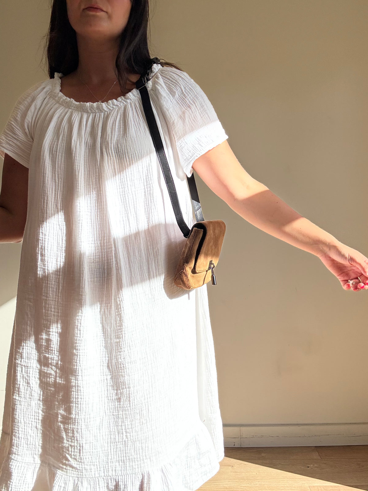 Elizabeth and James NEW Suede Belt Bag