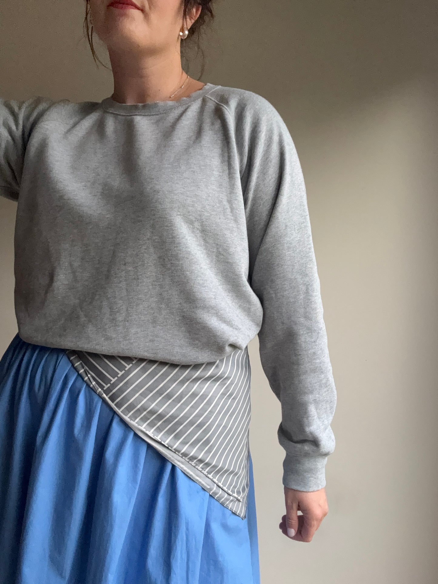 Everlane Cotton Crew Neck Sweatshirt, M