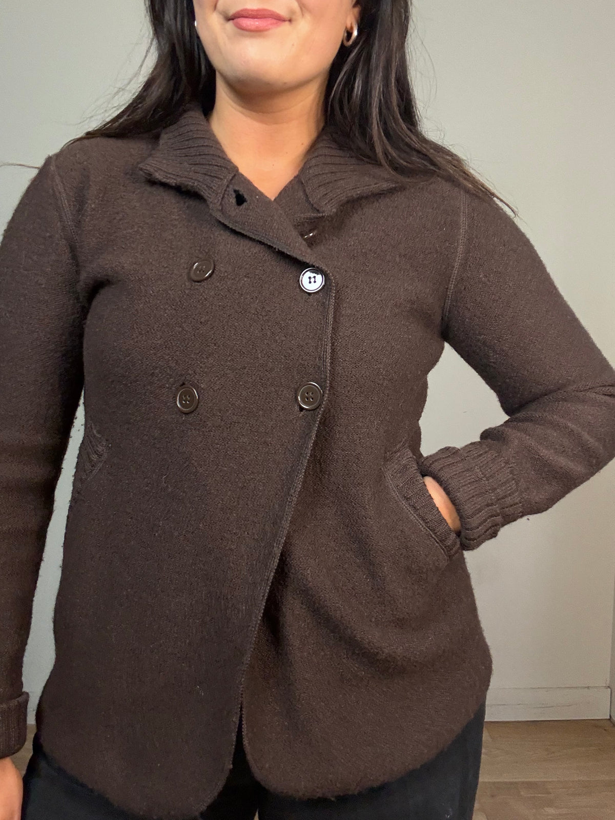 Vintage Hobbs Pure Wool Cardigan, M