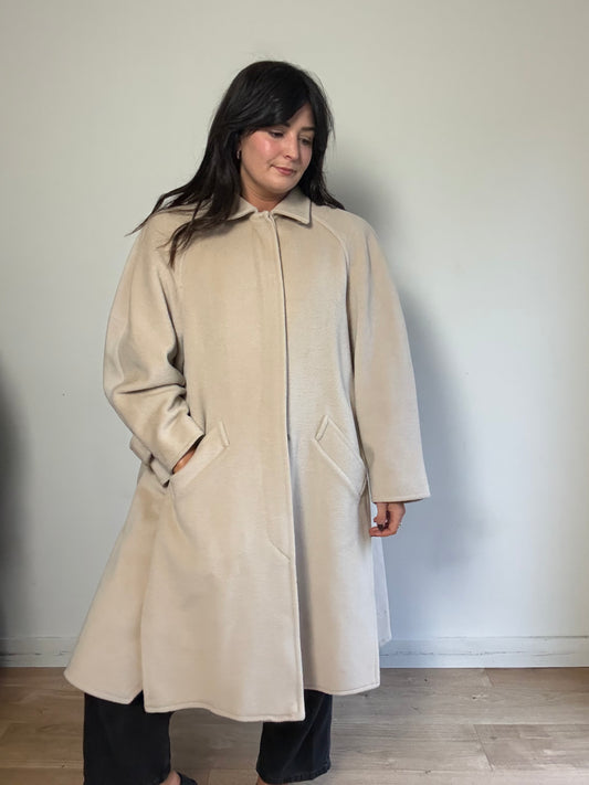 Max Mara Sportmax Wool Vintage Coat, XL