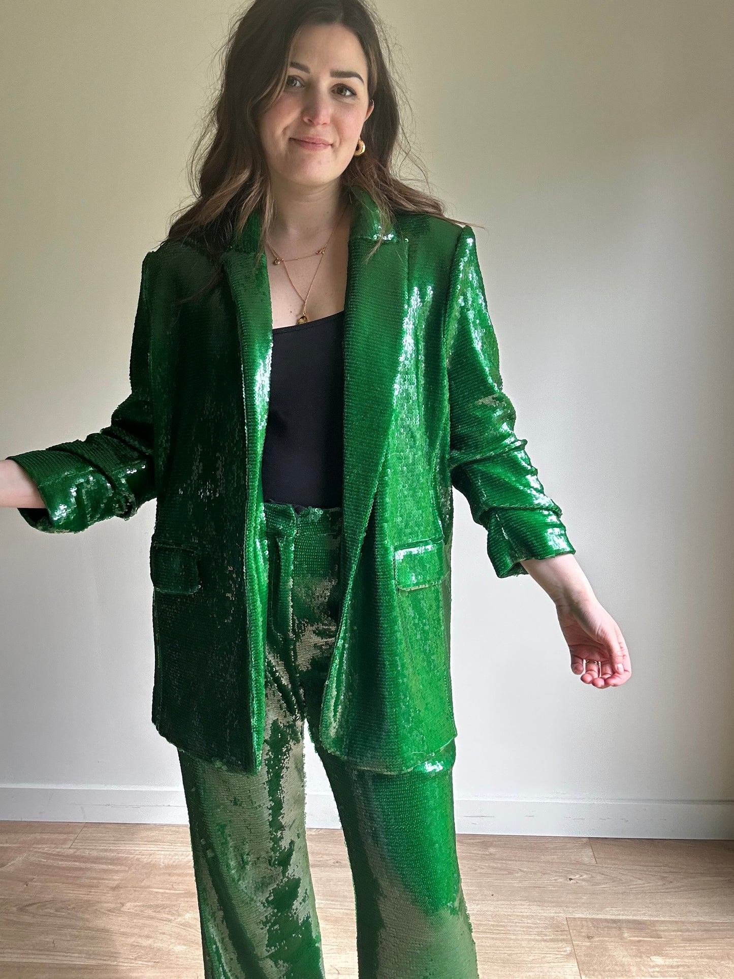 River Island Sequin Suit - Size 14-16