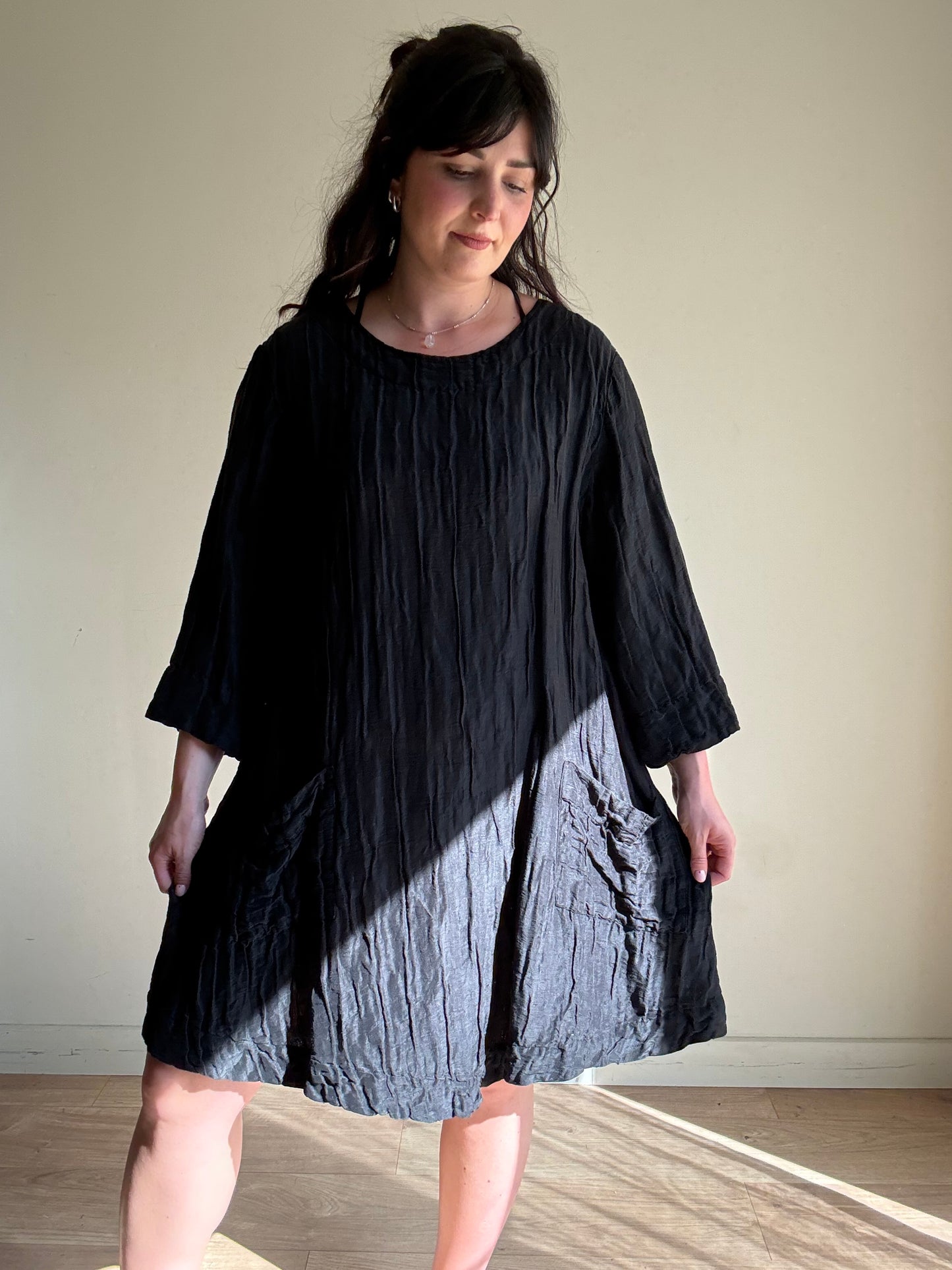 Grizas Textured Pocket Tunic, M-L