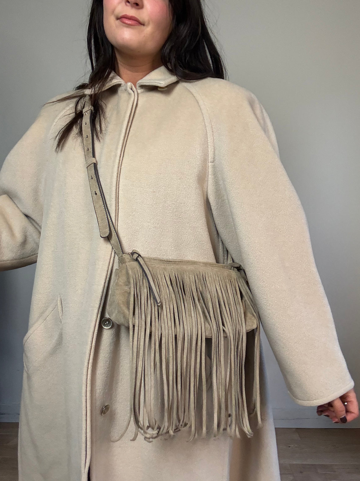 90's Fringe Suede Bag