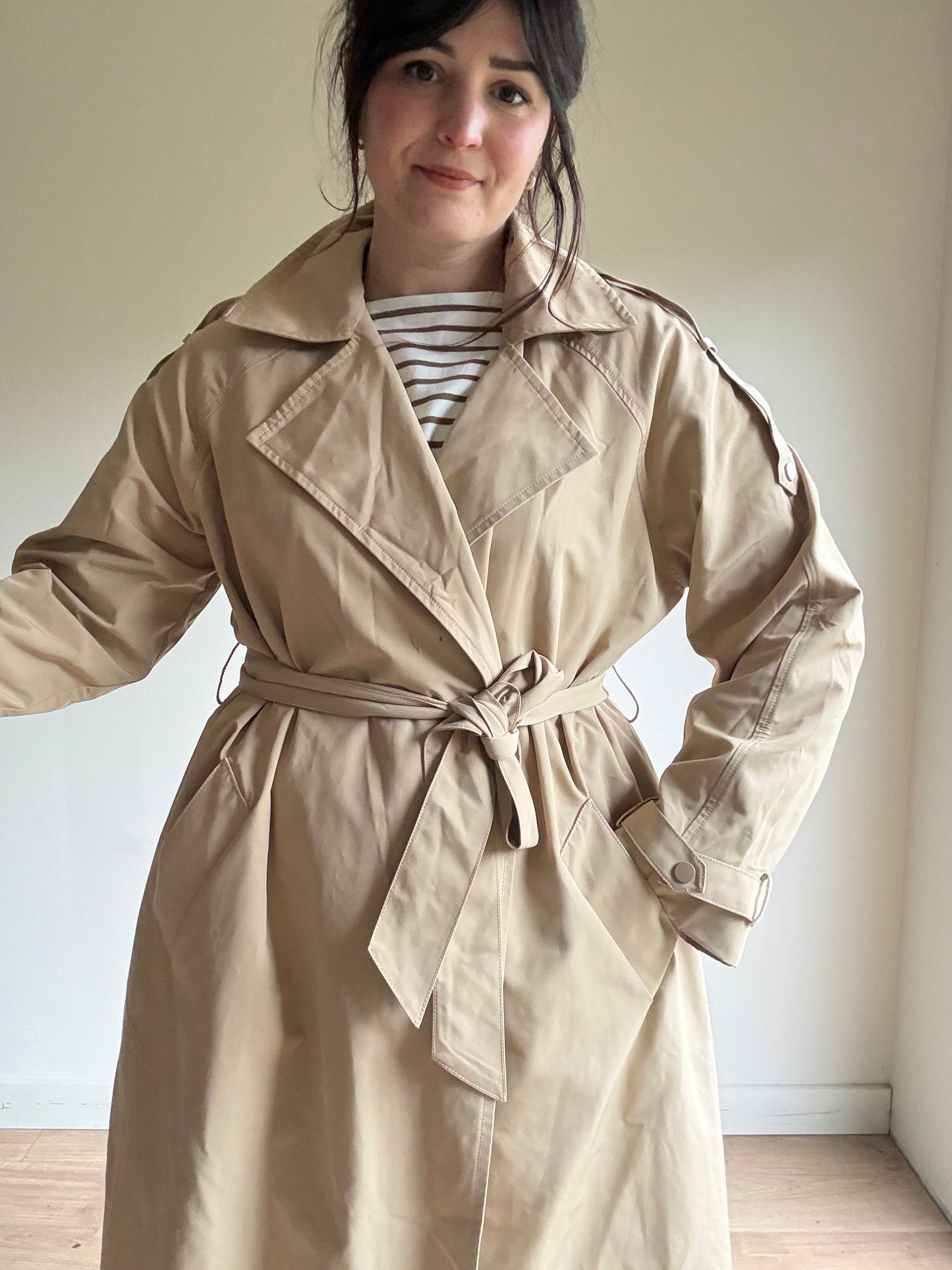 LIVE Unlimited NEW Classic Belted Trench, 16