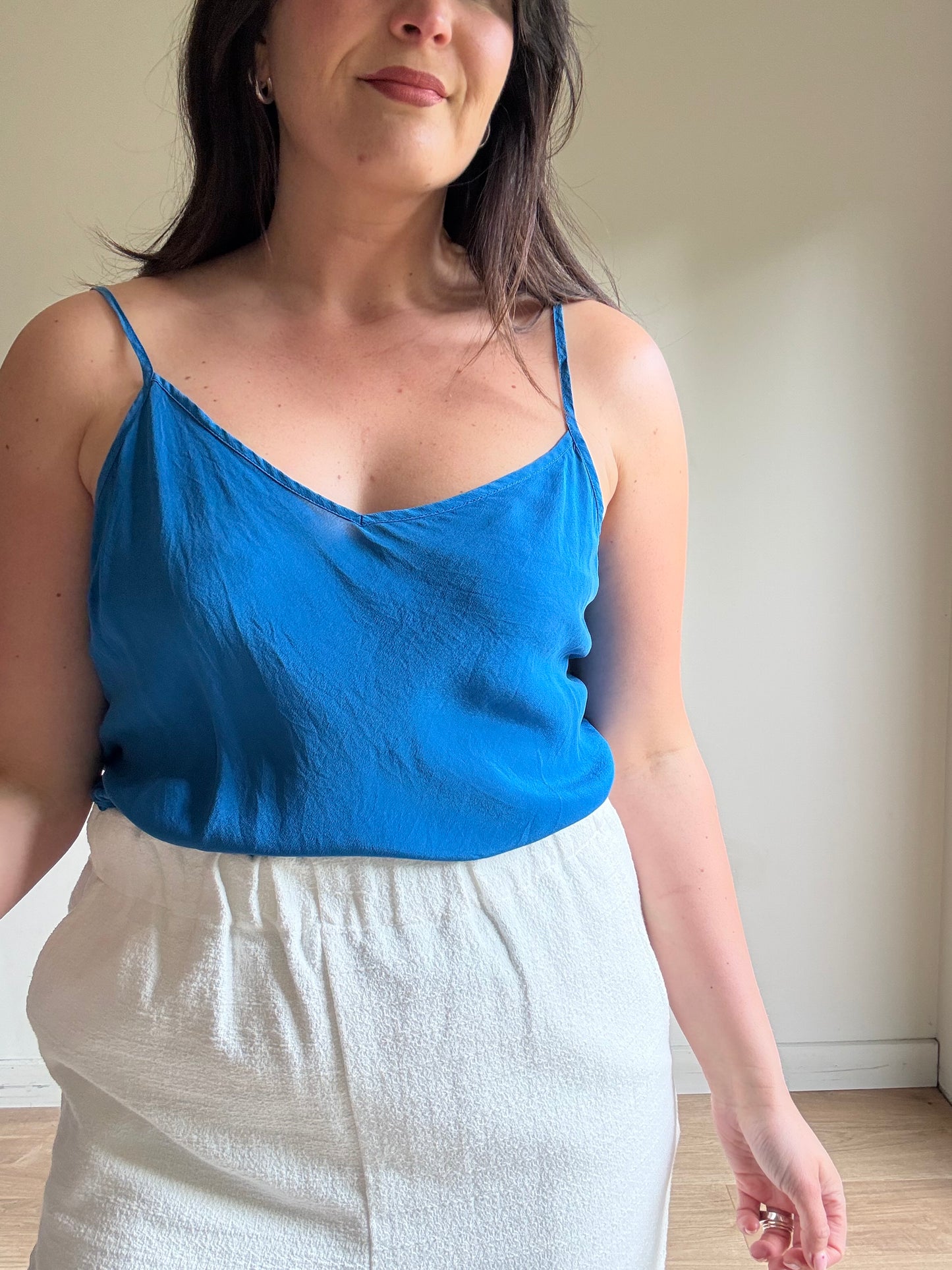 J Crew Pure Silk Cami, M