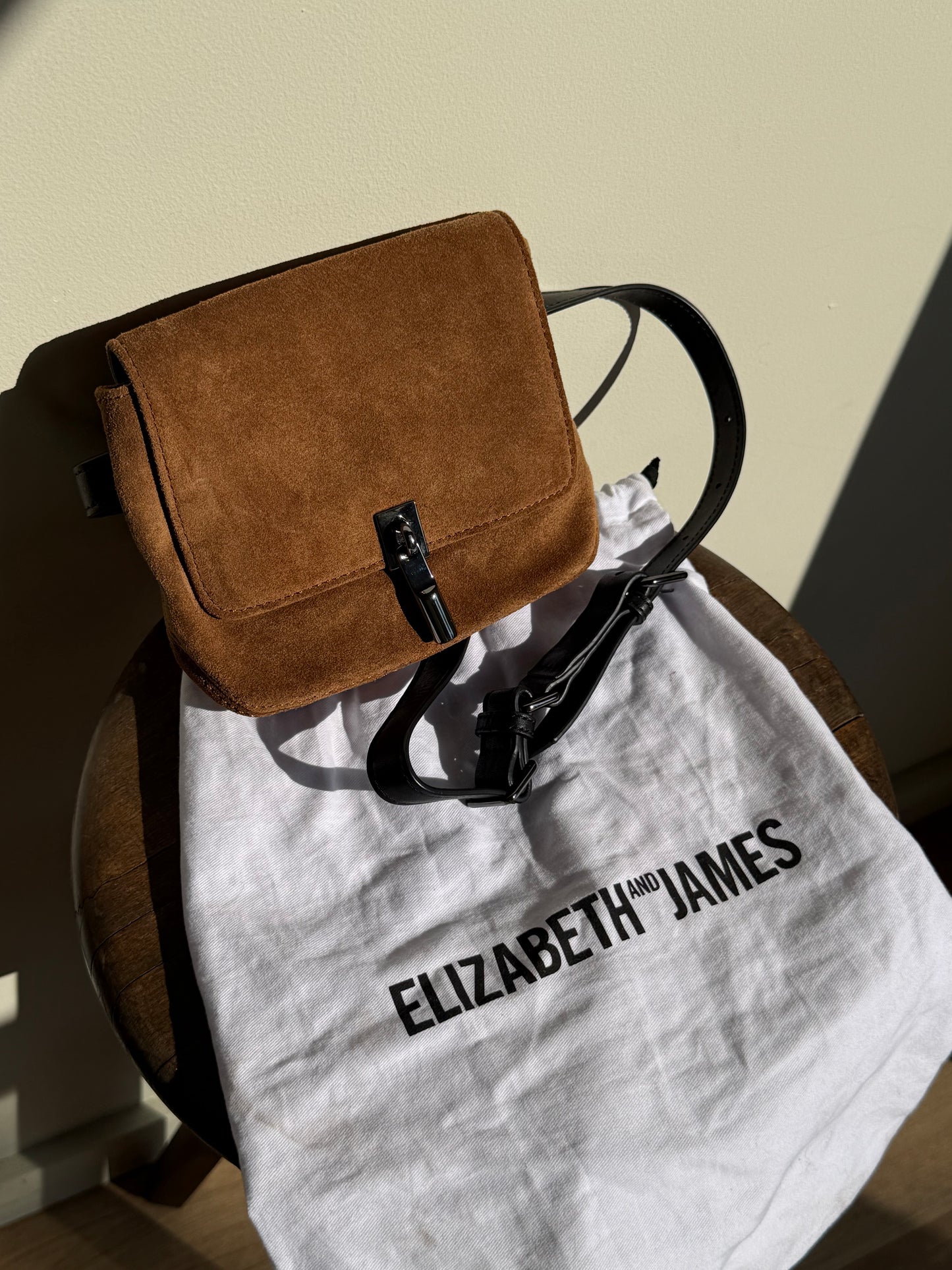 Elizabeth and James NEW Suede Belt Bag