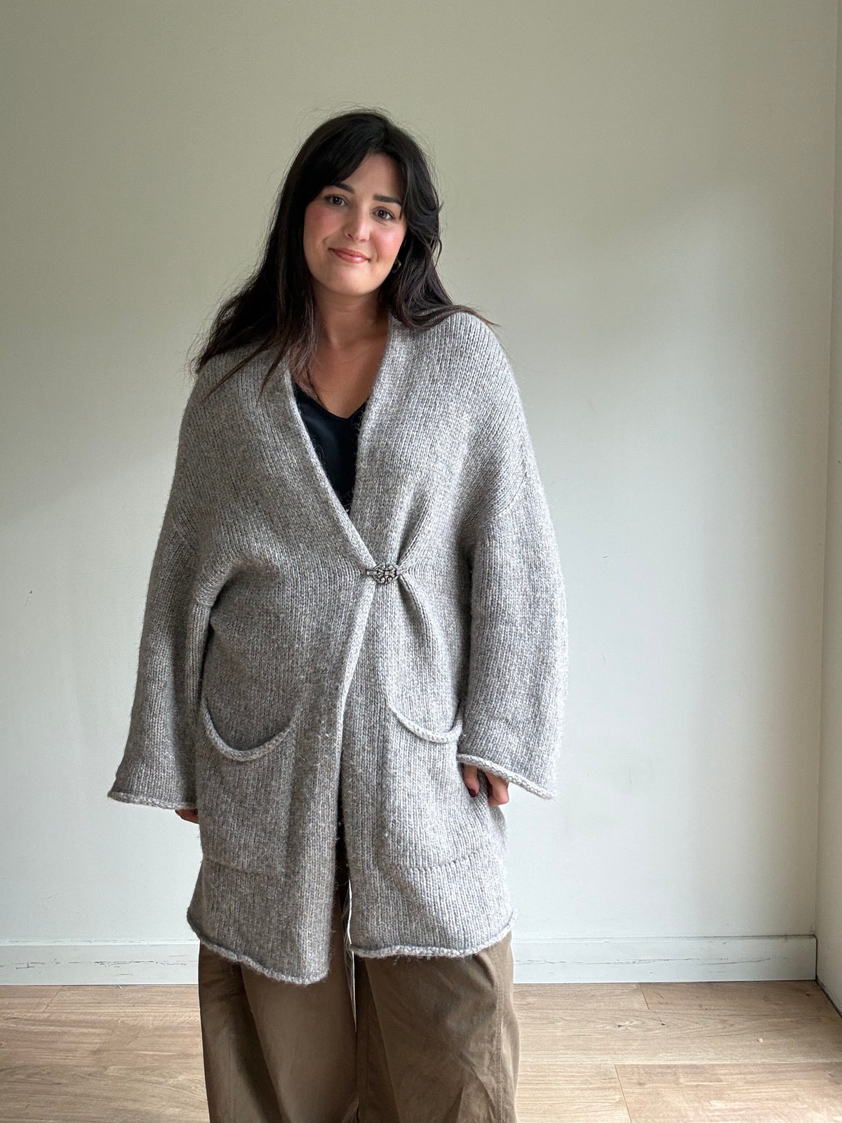 Toast Alpaca Chunky Cardigan, L/XL