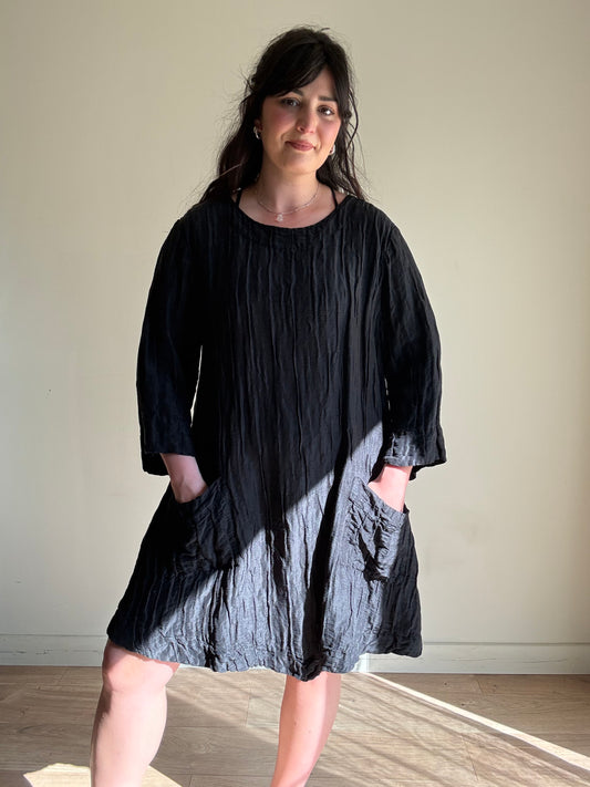 Grizas Textured Pocket Tunic, M-L