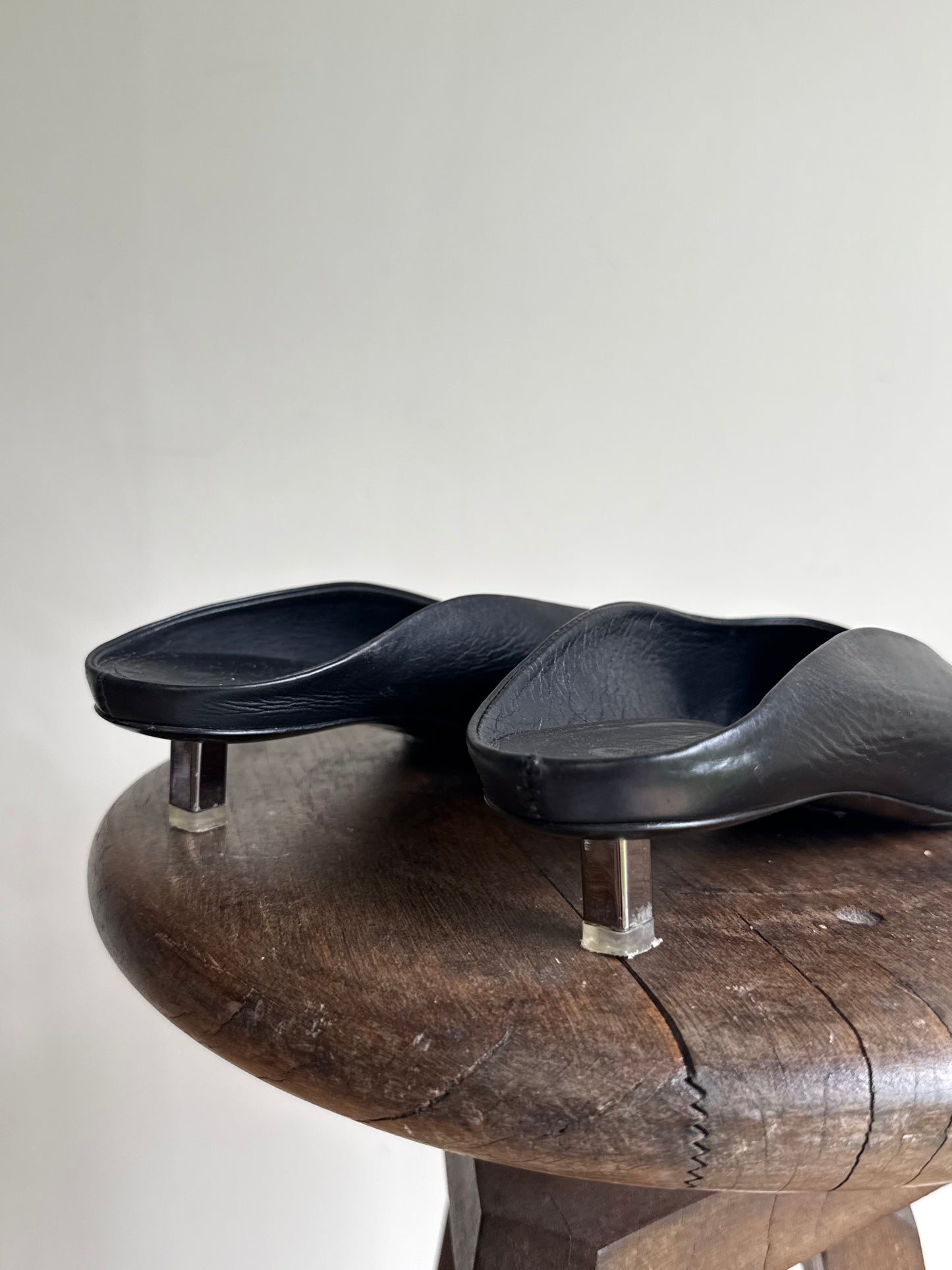 Vic Matie Leather Heeled Mules, 38