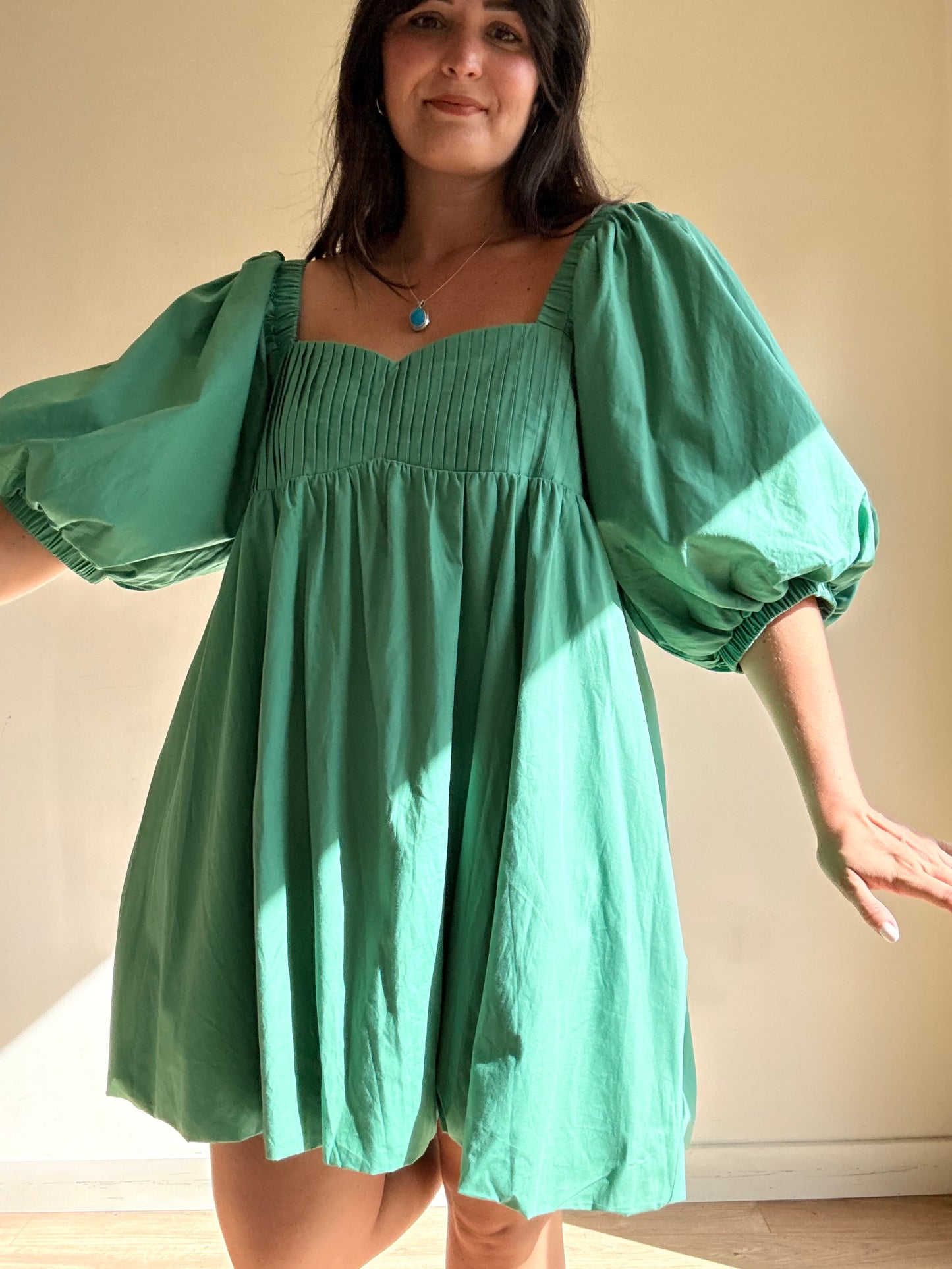 NEW Sister Jane Esmerelda Pleated Mini Dress, XL