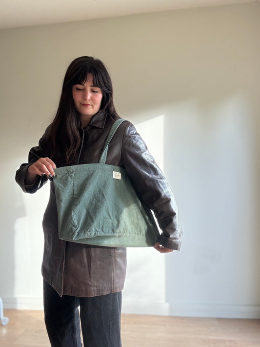 Sezane Cotton Tote Bag, Large
