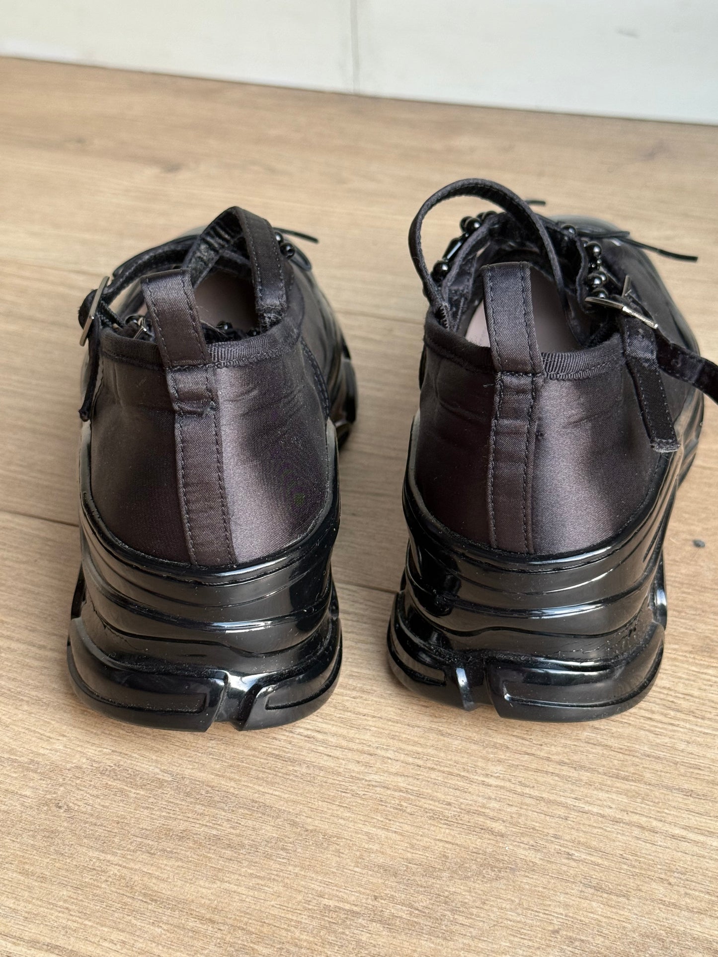 Double Standard Ballet Beaded Sneakers, 40