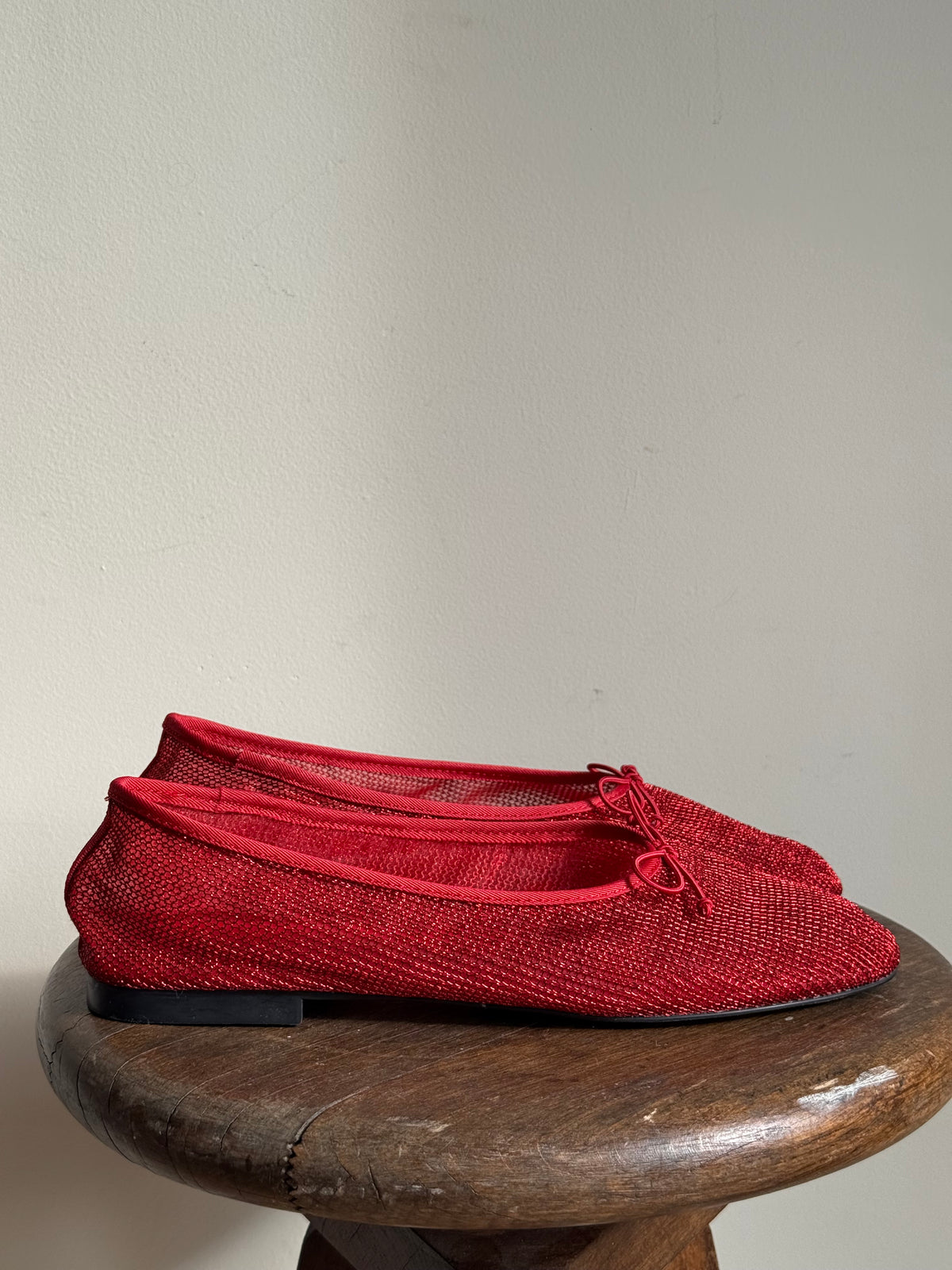 Mango NEW Mesh Ballet Flats, 39