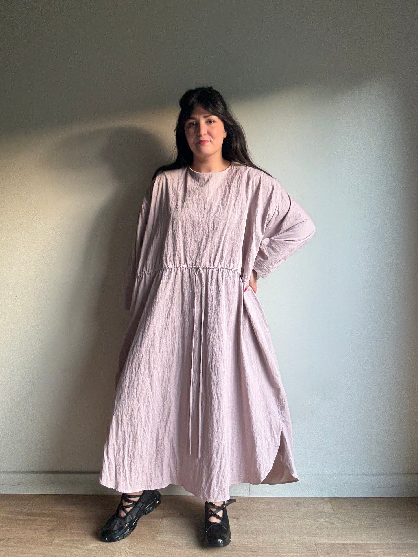 Lauren Manoogian Gather Waist Wind Dress, O/S