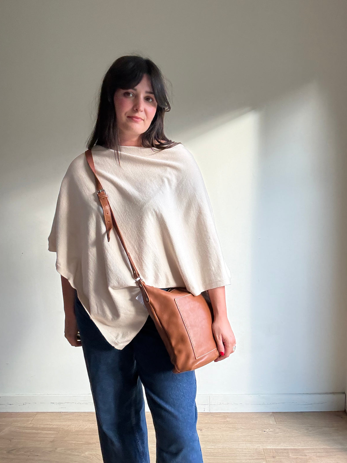 Fern Crossbody Leather Bag, O/S