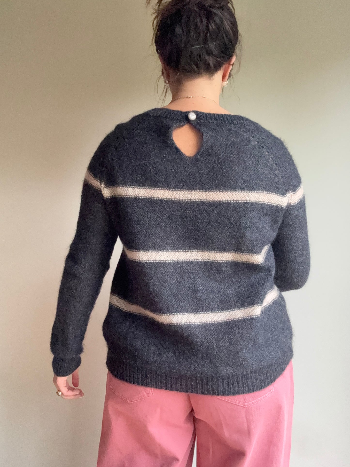 Bellerose Mohair Stripe Jumper, M