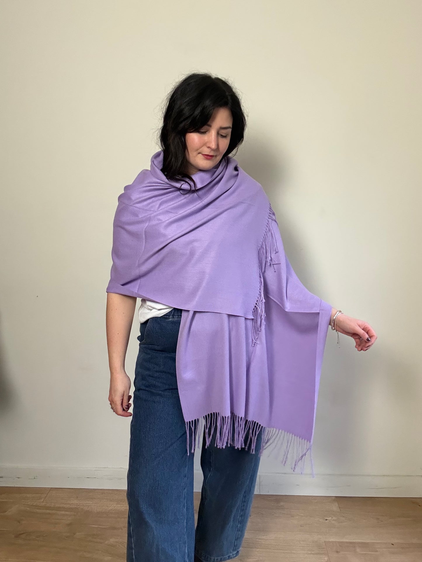 NEW Pure Cashmere Scarf, One Size