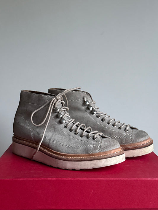 Grenson Annie Suede Lace Up Boots, UK 4