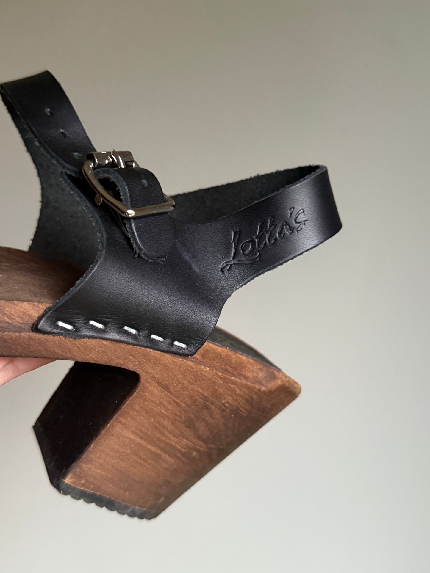 Leopard Lotta’s Clogs from Sweden, 40