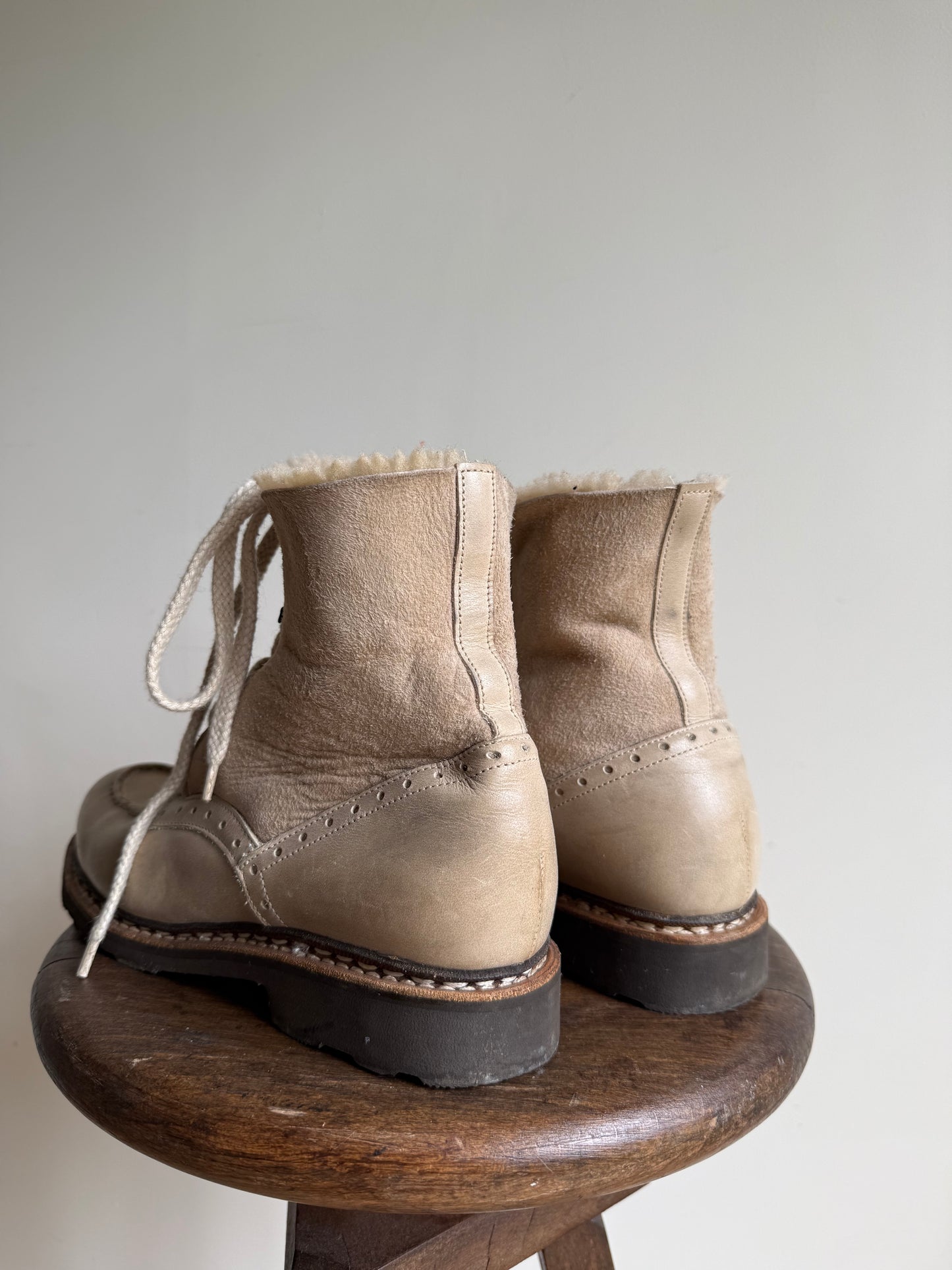 Paraboot Shearling Lined Aspen Boot, 6