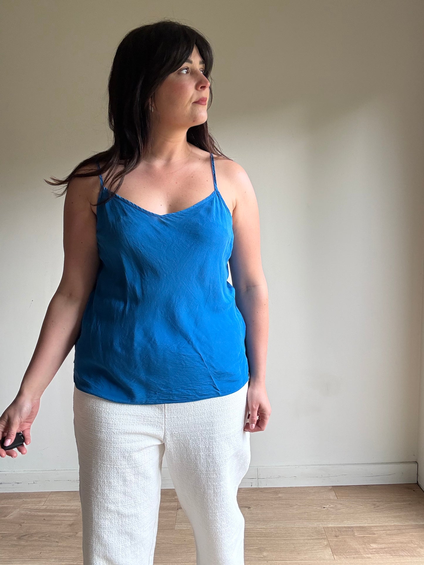 J Crew Pure Silk Cami, M