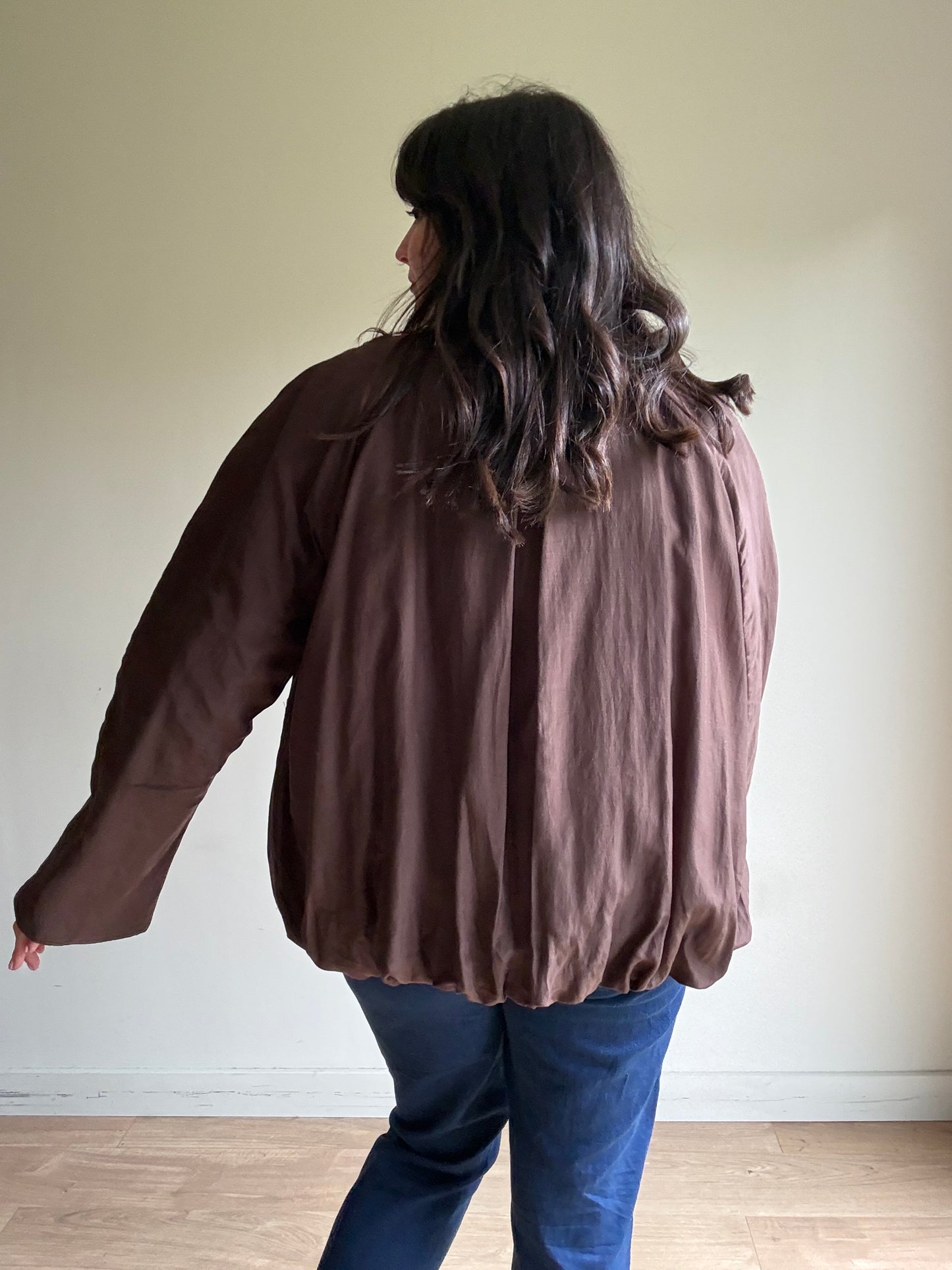 Zara NEW Padded Bomber Jacket, L