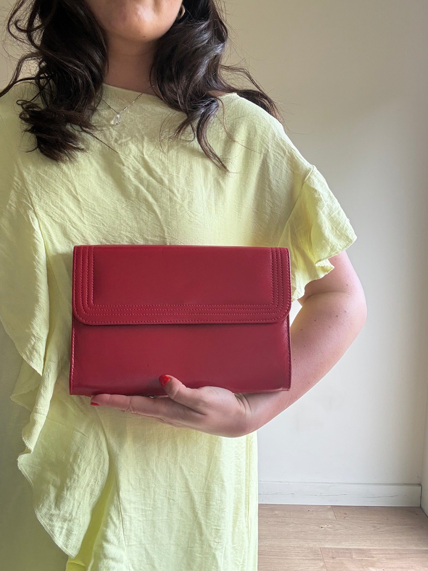 Vintage Van-Dal Leather Cross Body Bag