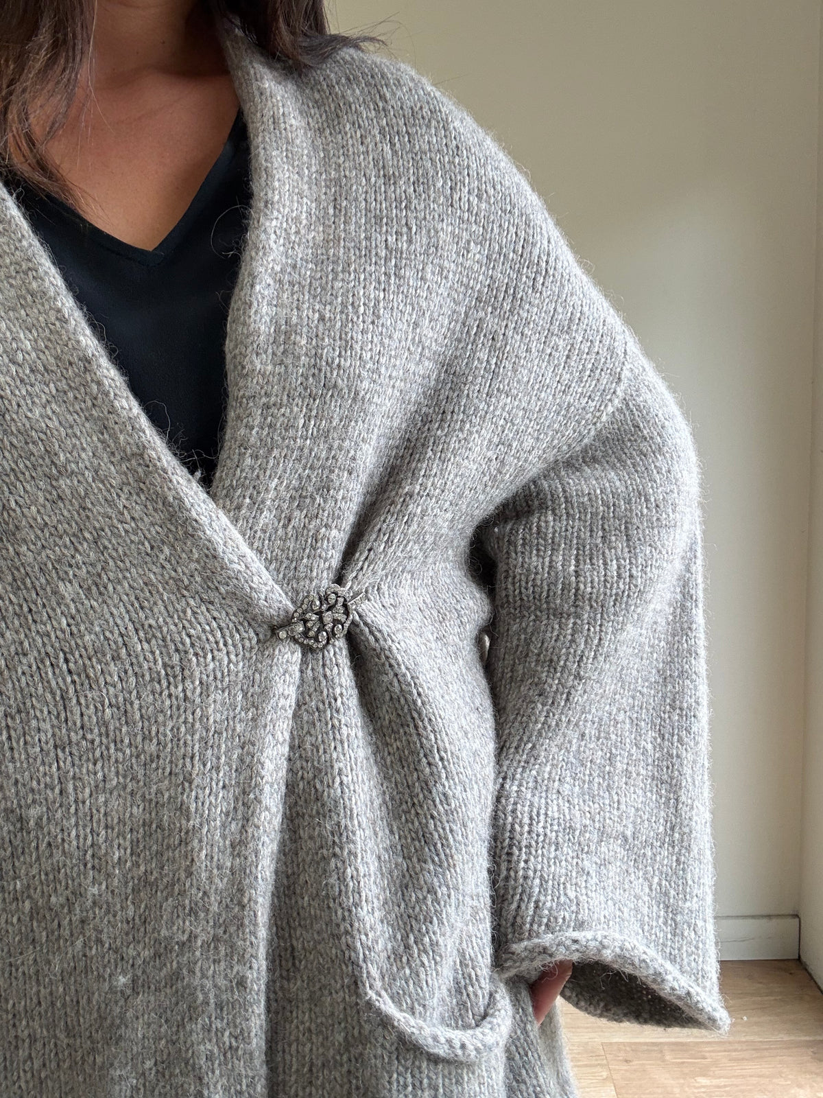 Toast Alpaca Chunky Cardigan, L/XL