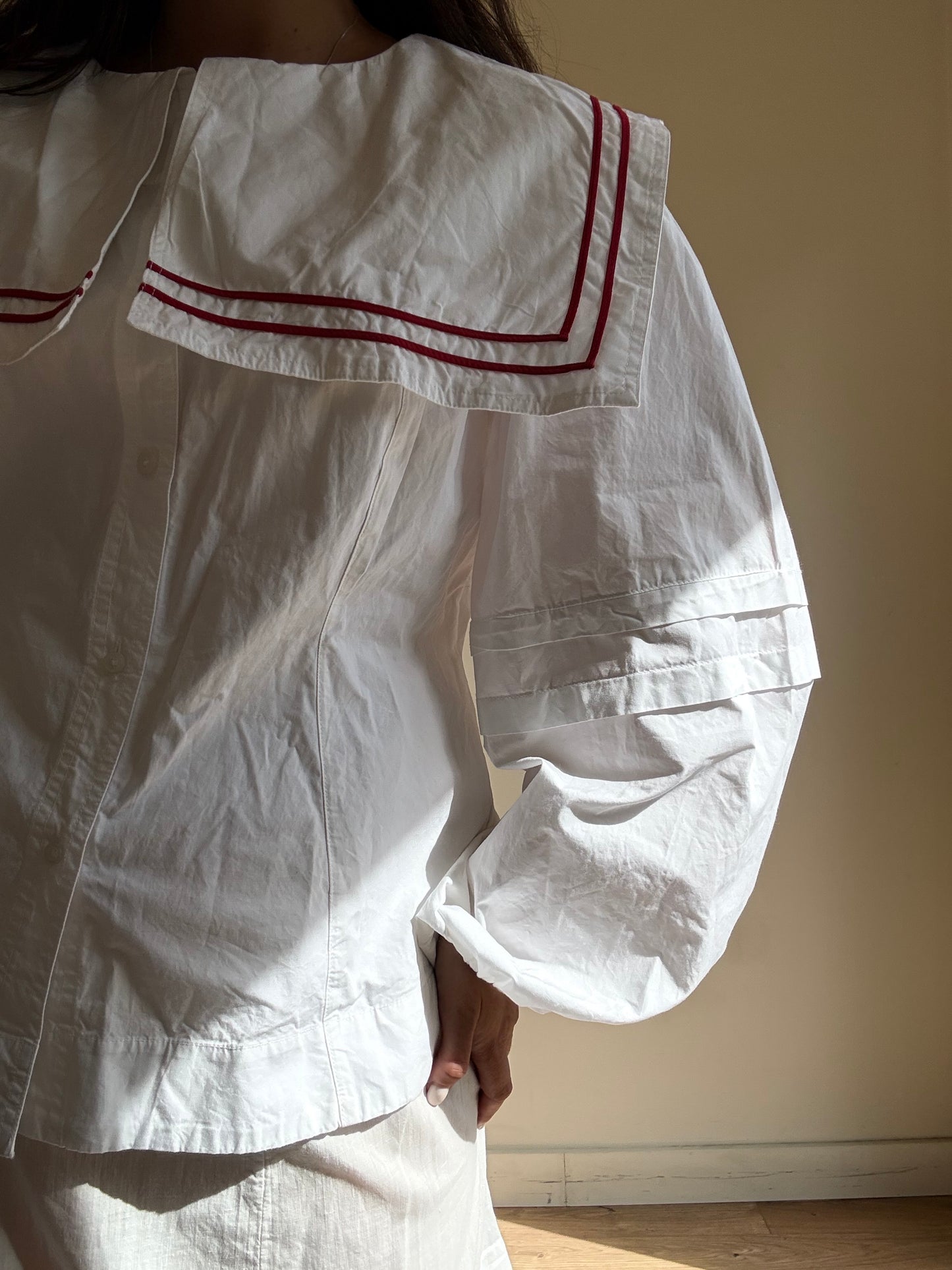 New Damson Madder Sailor Shirt, Size 18