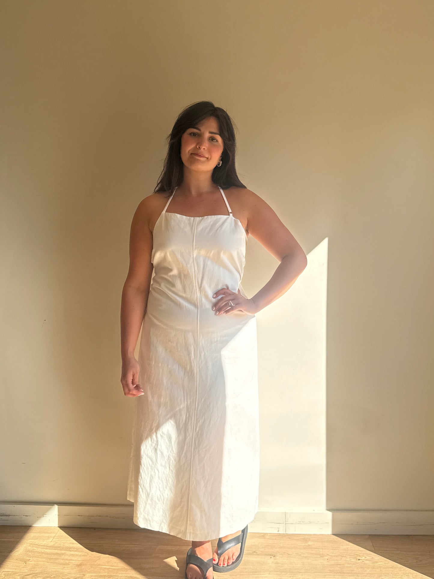Zara Halter Strappy Back Dress, XL
