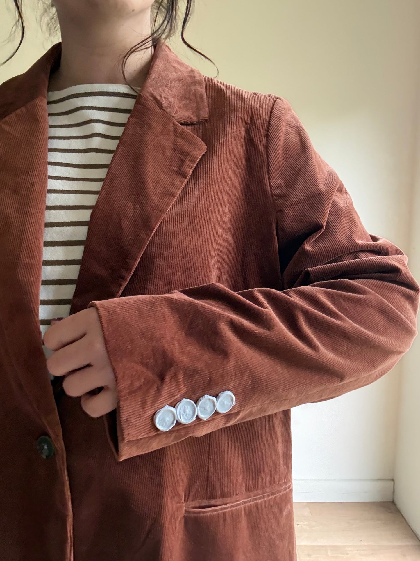 White Stuff NEW Evelyn Cord Blazer, 20