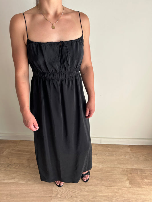 Arket Linen Mix Maxi Dress, 36