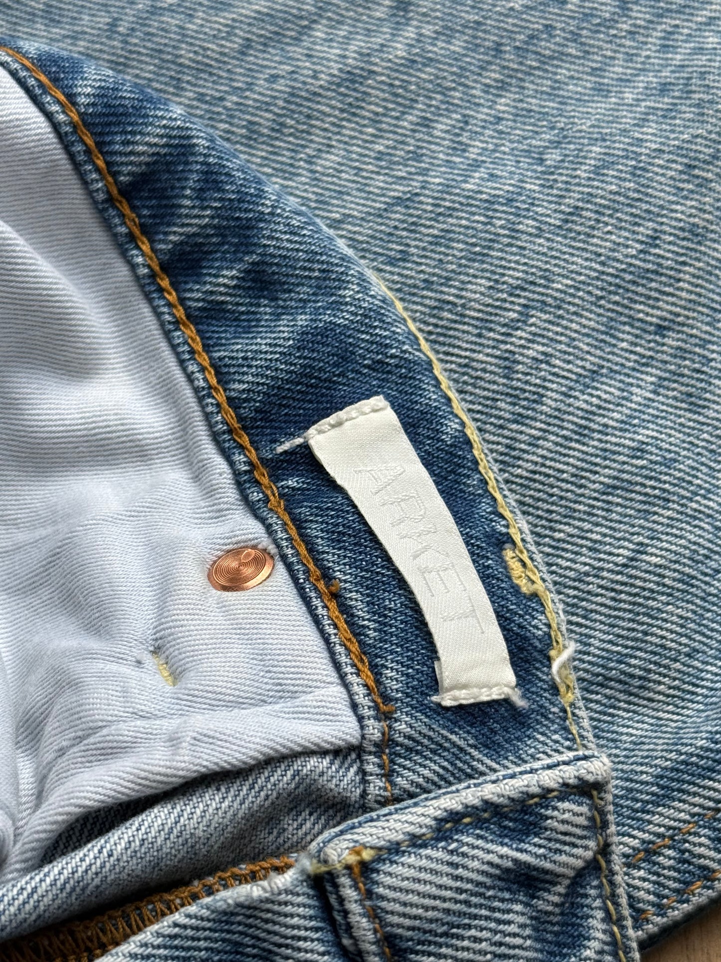 Vintage Wash Arket Straight Jeans, 31''