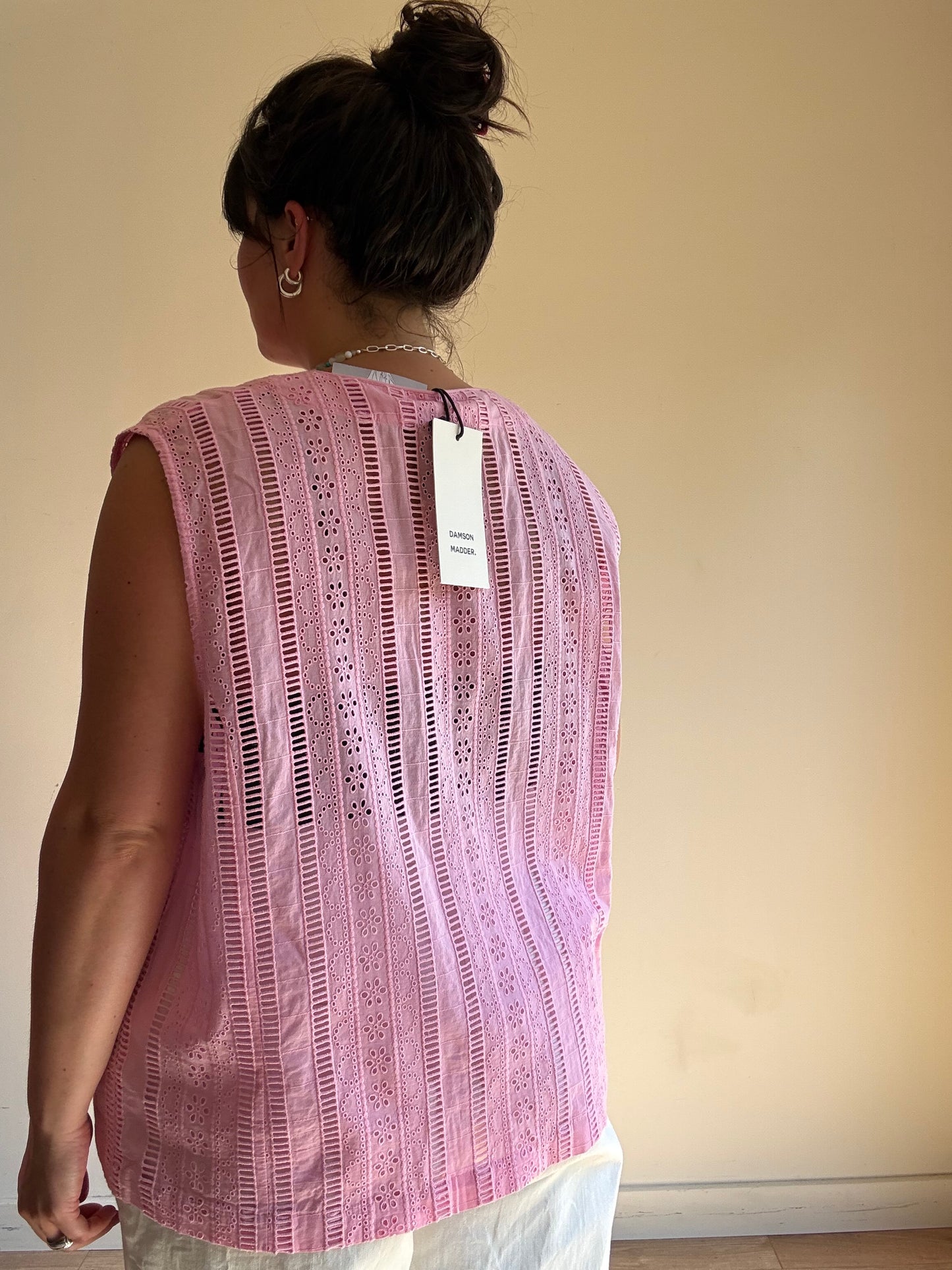 Damson Madder NEW Alys Embroidered Vest, 18