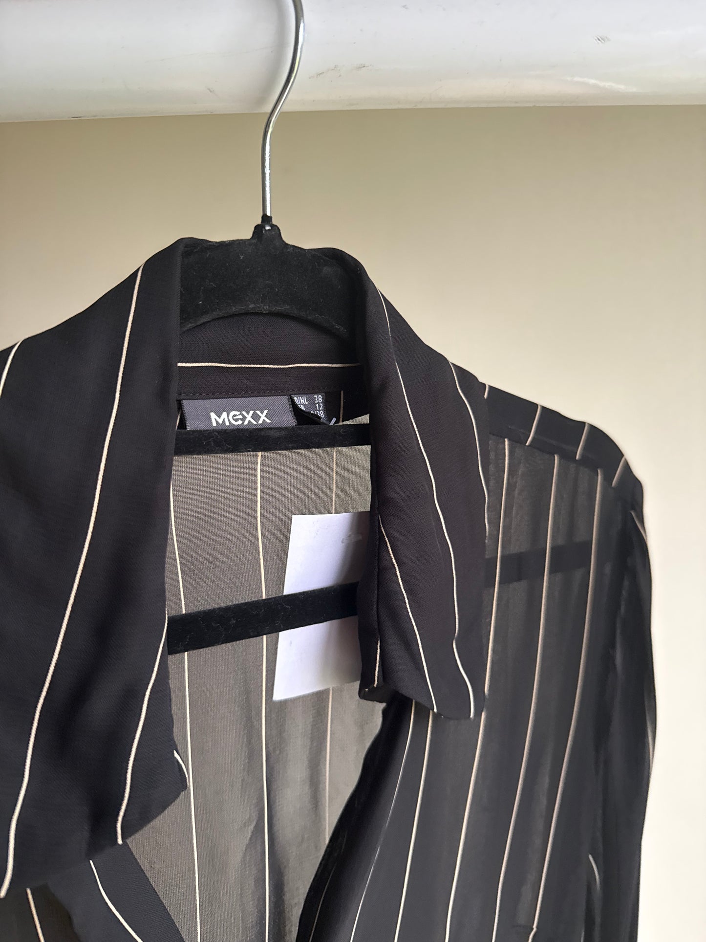 Vintage Mexx Pinstripe Shirt, 10-12