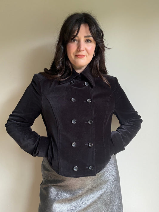 Oui Set Velvet Jacket, 12-14