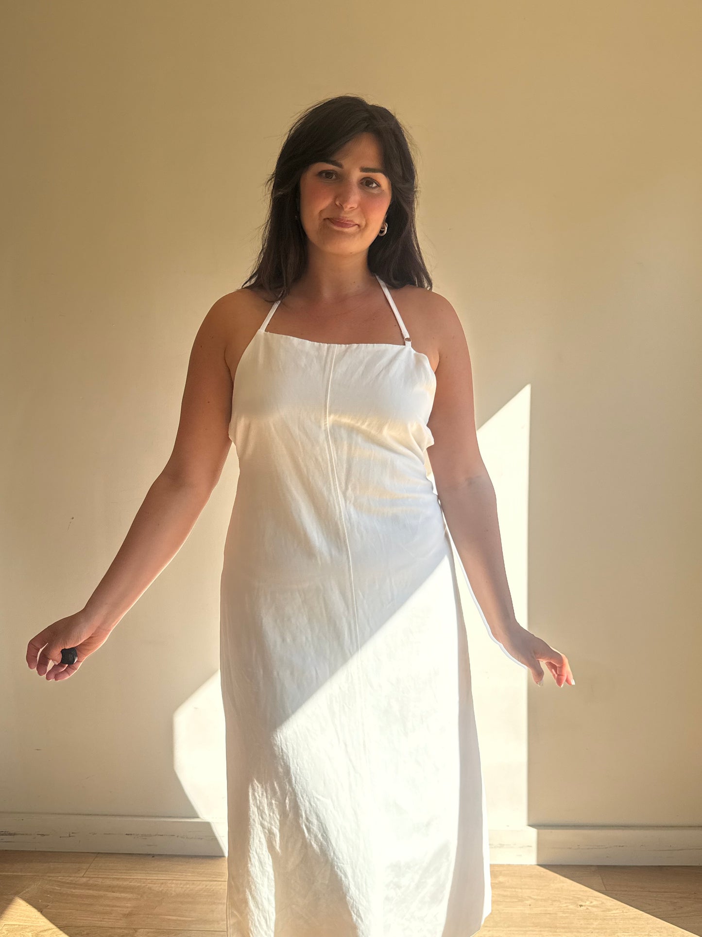 Zara Halter Strappy Back Dress, XL