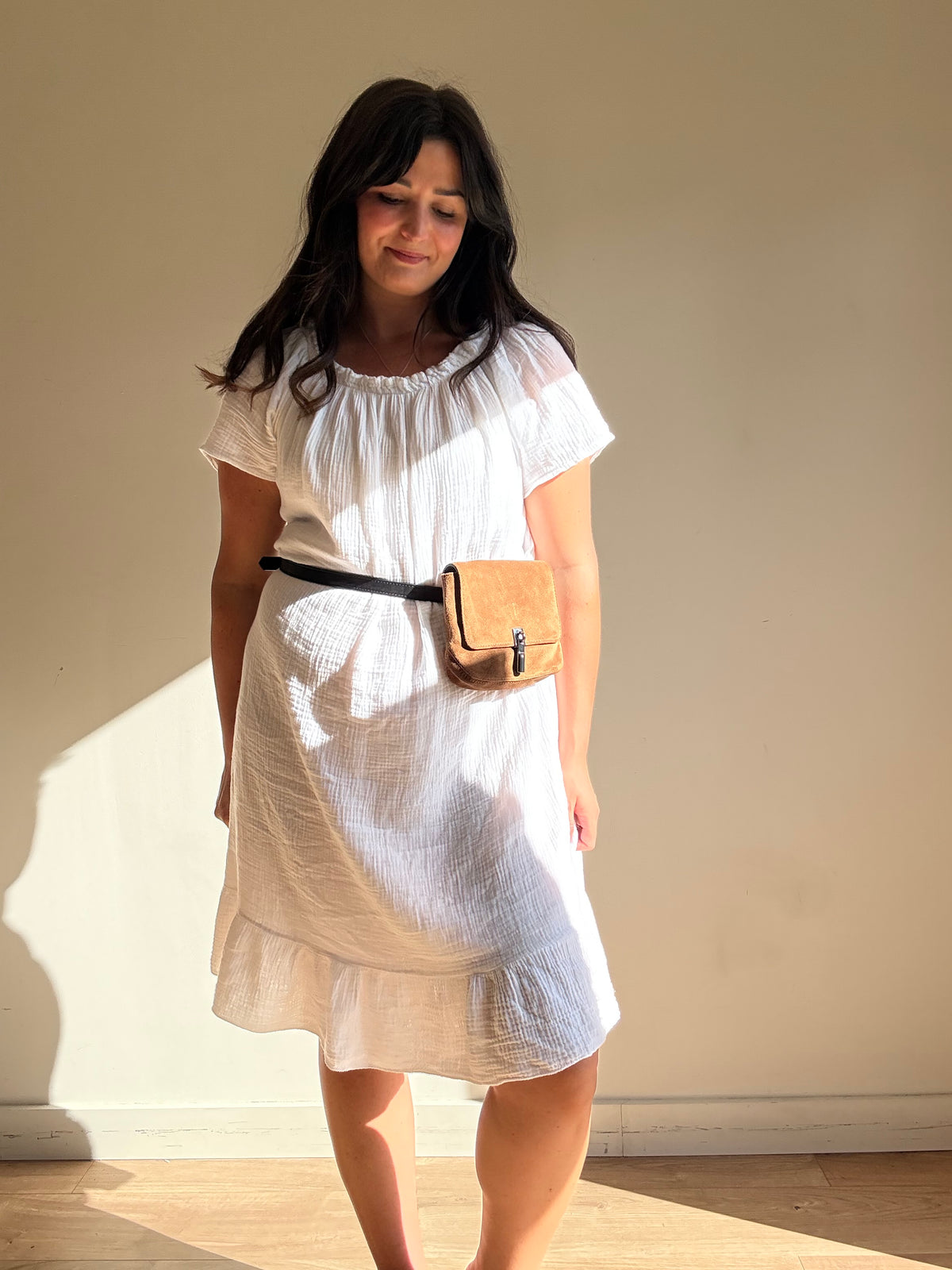 Elizabeth and James NEW Suede Belt Bag