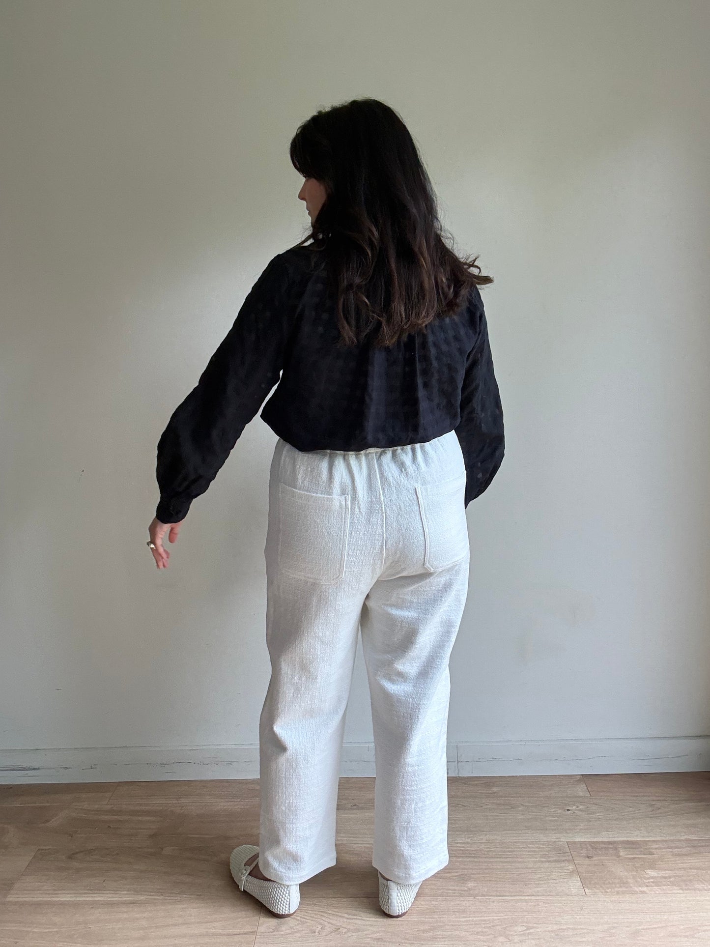 LF Markey Textured Cotton Trousers, 12-14