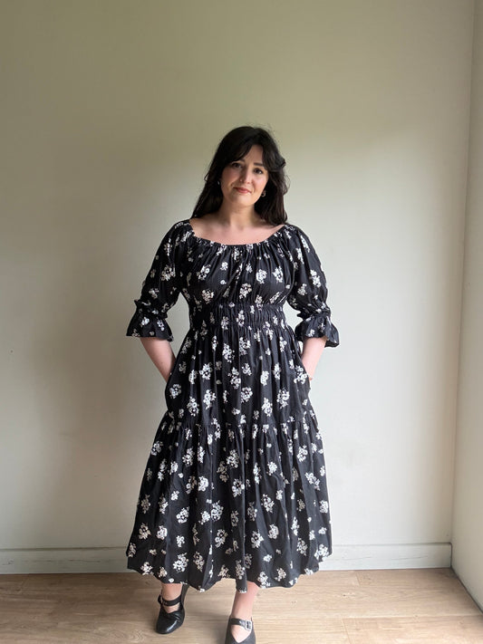 Kitri Tiered Floral Dress, 10