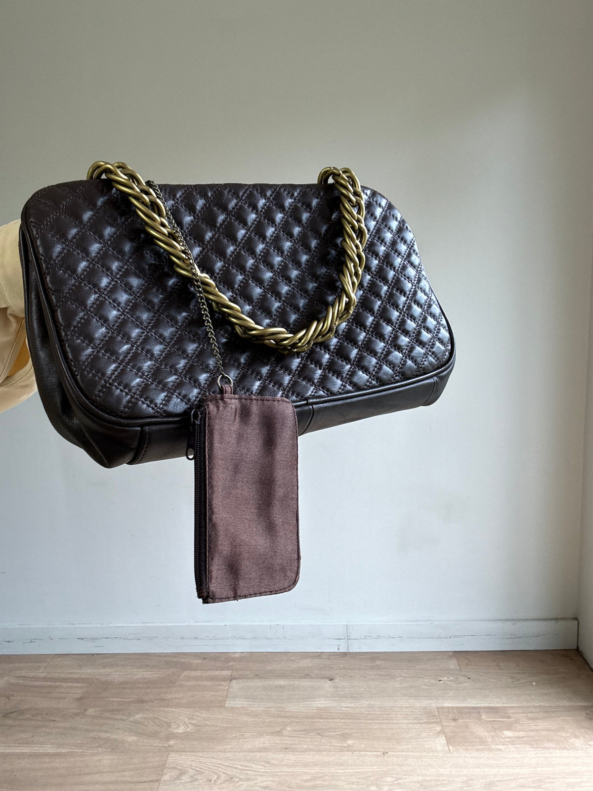 Vintage Dents Quilted Leather Bag